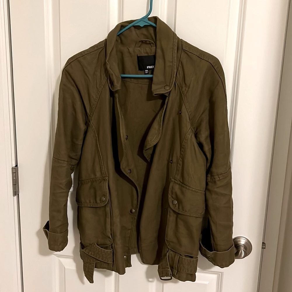 WILFRED olive green jacket